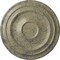 Ekena Millwork Traditional Ceiling Medallion (Canopies up to 5 1/2"), 24 3/8"OD x 1 1/2"P, Castle Stone Crackle CM24TRCSC - alternate 1